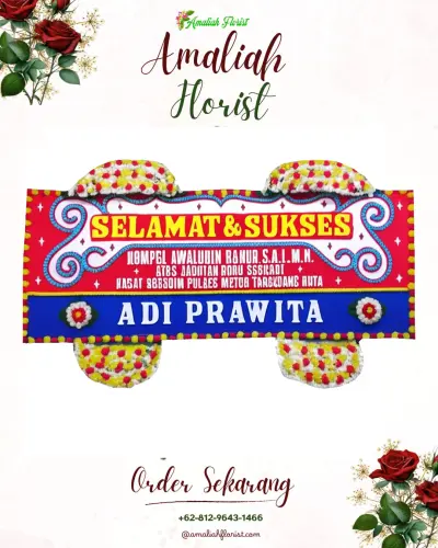 Karangan Bunga Ucapan Selamat di Antapani